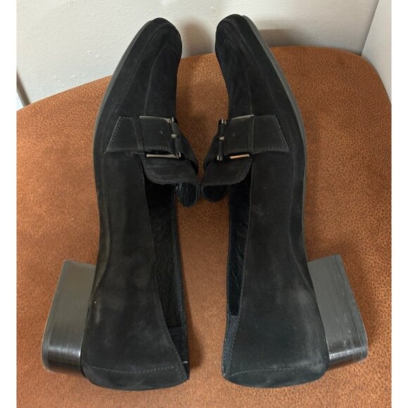 AEROSOLES BLIND FOLD BLACK LOAFERS SLIP ON COMFORT SHOES WOMENS SIZE 8B - Picture 5 of 9